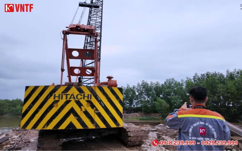 VNTF - Đơn vị thi công cừ Larsen