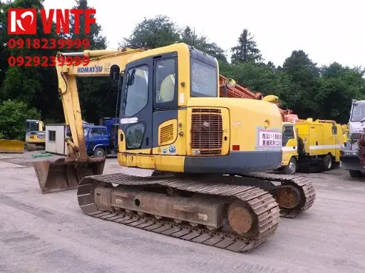 Đào xích KOMATSU PC128US-8