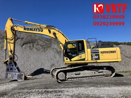Đào xích KOMATSU PC350LC-11