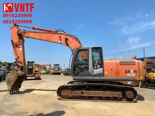 Đào xích HITACHI ZX200-3
